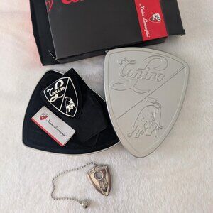 Tonino Lamborghini Stainless Steel Keychain